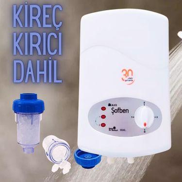 Aura Basic 105 A6 Elektrikli Şofben - MONTAJ DAHİL 